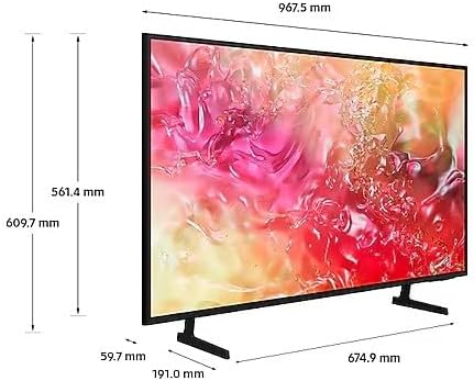 SAMSUNG 43 Crystal Uhd Ua43Du7000Uxzn 4K Smart Tv (2024) Black - Next Innovate